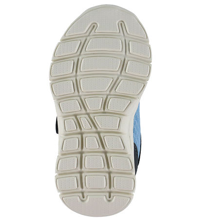 Color Kids Sko m. Velcro - Cerulean