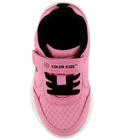 Color Kids Sko m. Velcro - Begonia Pink