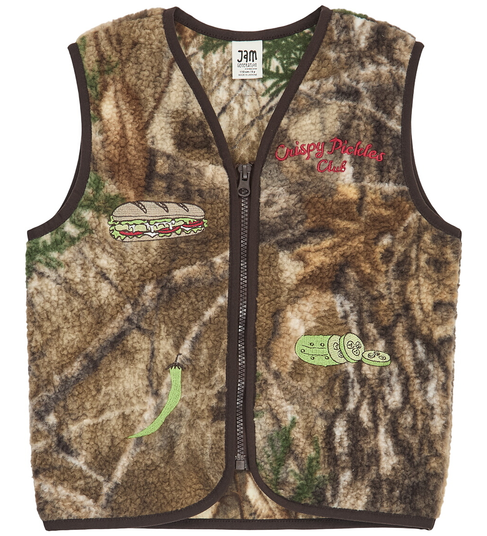 Jam Generation Veste en Polaire - Real Arbre en haut - Jam Generation - 8 ans 128 - Veste polaire 17 €