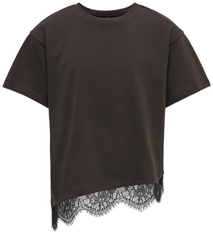 ONLY KIDS T-shirt Kamil Assymetric Chocolate Torte
