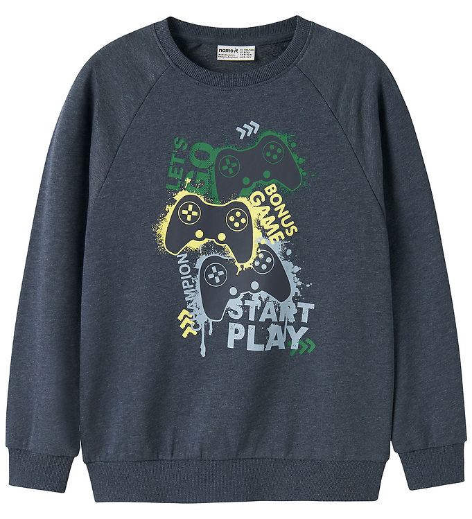 Name It Sweatshirt - NkmVion - Navy Blazer/Play