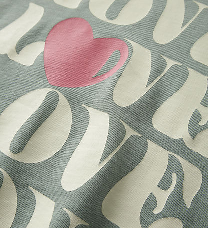 Name It Sweatshirt - NkfVasacha - Green Milieu/Love
