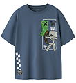 Name It T-shirt - NkmJun - Minecraft - Vintage Indigo