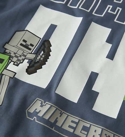 Name It T-shirt - NkmJun - Minecraft - Vintage Indigo