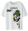 Name It T-shirt - NkmJun - Minecraft - Bright White
