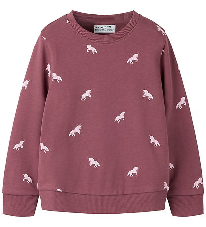 Name It Sweatshirt - Noos - NmfValba - Wild Ginger/W. PARFAIT PI
