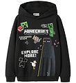 Name It Hættetrøje - NkmJu - Noos - Minecraft - Black