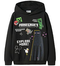 Name It Sweatshirt - NkmJu - Noos - Minecraft - Black