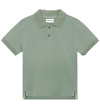 Minymo Polo T-shirt - Lily Pad