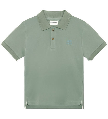 Minymo Polo T-shirt - Lily Pad