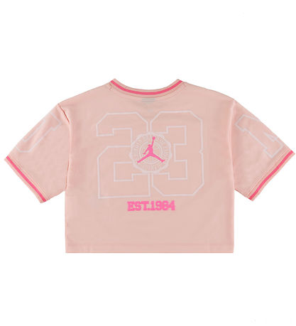 Jordan T-shirt - Cropped - Nike Pink Bloom