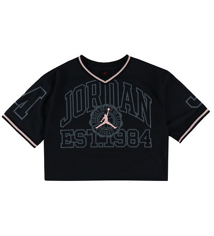 Jordan T-shirt - Cropped - Black