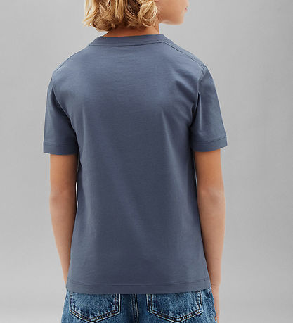 Calvin Klein T-shirt - Logo - Nightshadow Blue