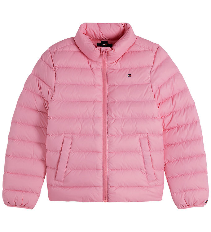 Tommy Hilfiger Dunjakke - Pink DaisyPink