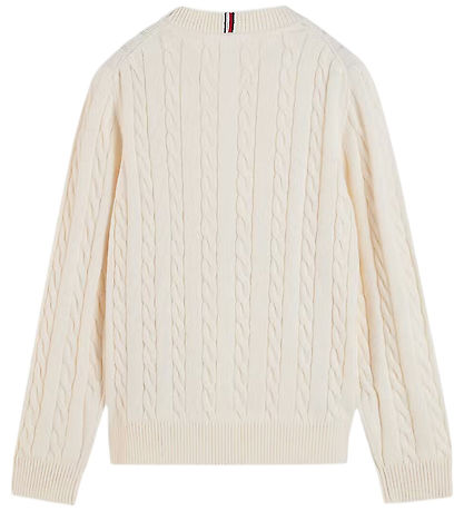 Tommy Hilfiger Bluse - Strik - Ivory Petal Yellow