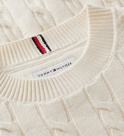 Tommy Hilfiger Bluse - Strik - Ivory Petal Yellow