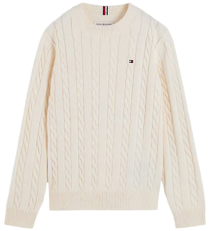 Tommy Hilfiger Bluse - Strik - Ivory Petal Yellow