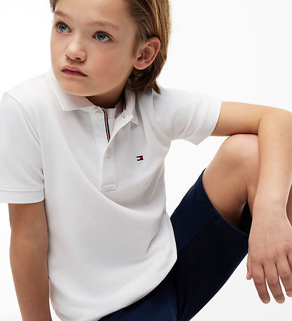 Tommy Hilfiger Polo - Hvid