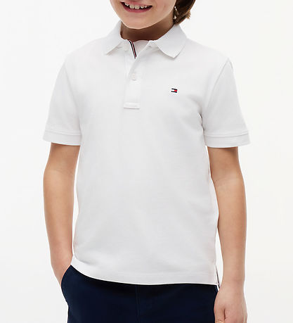 Tommy Hilfiger Polo - Hvid