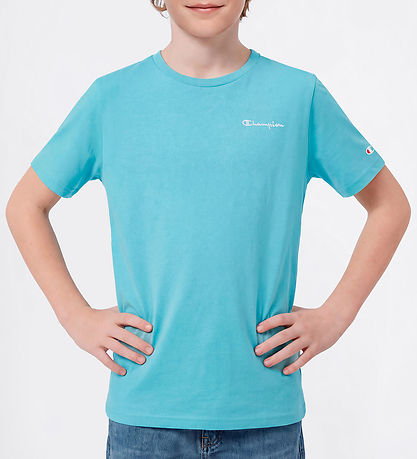 Champion T-shirt - Turkis