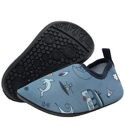 Color Kids Badesko - Coronet Blue