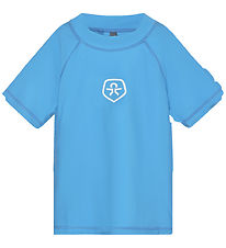 Color Kids Badebluse - Azure Blue
