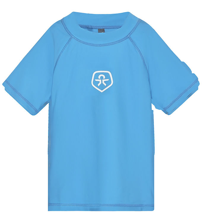 Color Kids Badebluse - Azure Blue