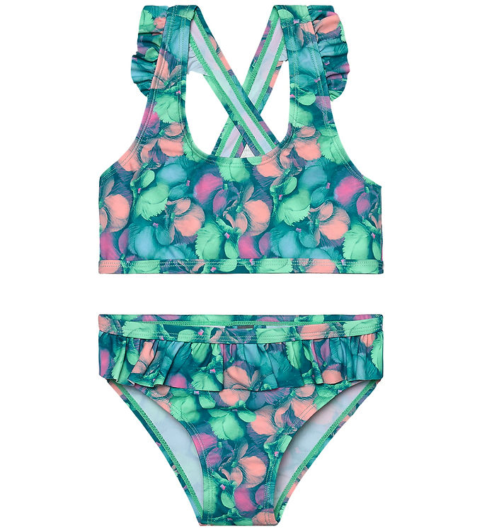 Color Kids Bikini - Cabbage m. Print
