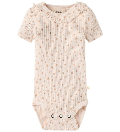 Lil Atelier Body k/æ - Rib - NbfHulla - Coconut Milk