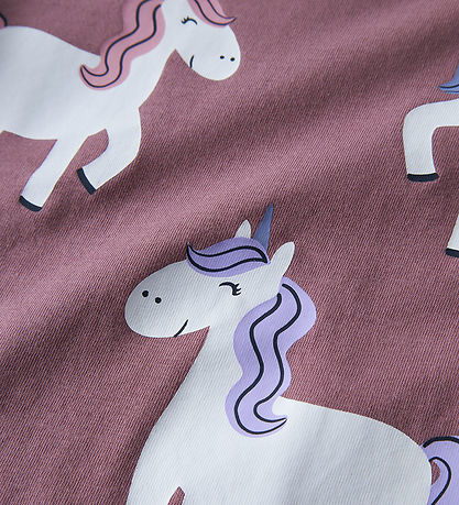 Name It T-shirt - NmfVelda - Mesa Rose/Unicorns