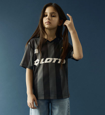 Name It T-shirt - NknJumb - Lotto - Lava Smoke/Black