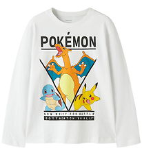 Name It Bluse - NkmAst - Pokemon - Bright White