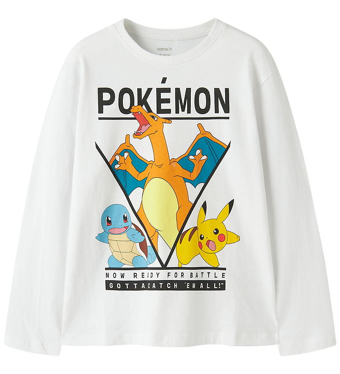 Name It Bluse - NkmAst - Pokémon - Bright White
