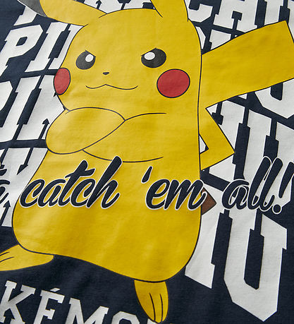 Name It Bluse - NkmAst - Pokemon - Navy Blazer