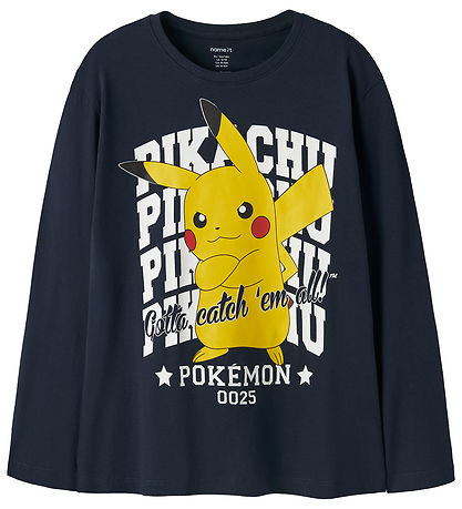 Name It Bluse - NkmAst - Pokemon - Navy Blazer