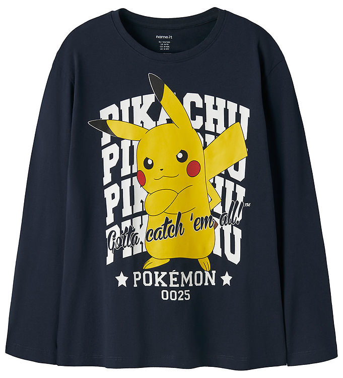 Name It Bluse - NkmAst - Pokémon - Navy Blazer