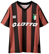 Name It T-shirt - NknJumb - Lotto - Poinsettia/Black