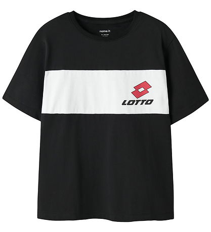 Name It T-shirt - NknJakob - Lotto - Sort
