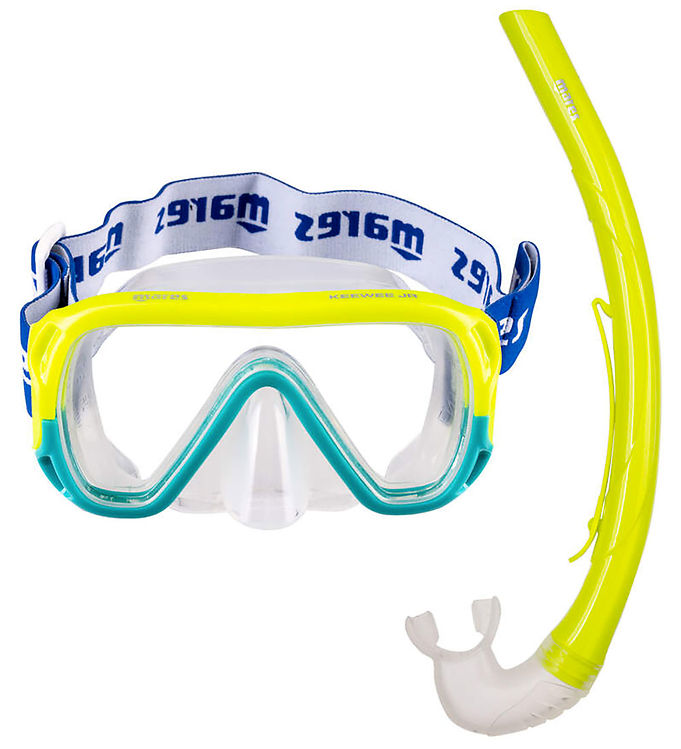 Mares Snorkelsæt - Junior - Keewee - Yellow