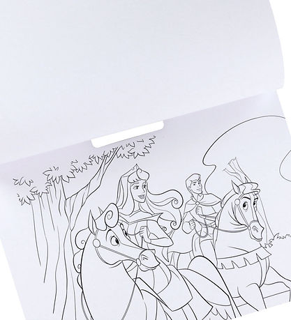Alvilda Malebog - Disney Prinsesser - Kæmpe Malebog