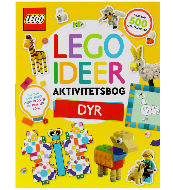 Alvilda Aktivitetsbog - LEGO IDÃER - Dyr
