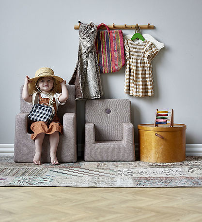 by KlipKlap Lænestol - Kids Chair XL - Soft Rose