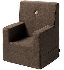 by KlipKlap Fauteuil - Kids Chair XL - 49x42x63 cm - Brown/Zand