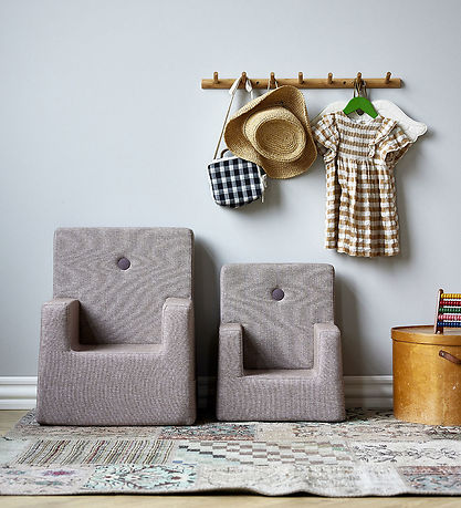 by KlipKlap Lænestol - Kids Chair - Soft Rose