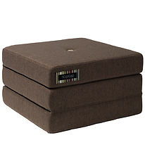 by KlipKlap Vouwbare matras - 3-voudig enkelvoudig - Brown/Zand