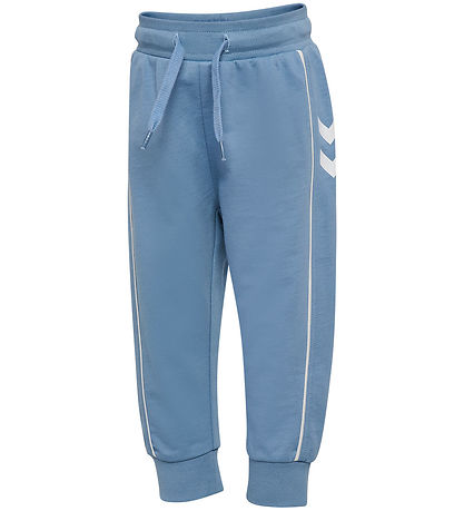 Hummel Træningssæt - hmlMINI CO REG Track Suit - Faded Denim