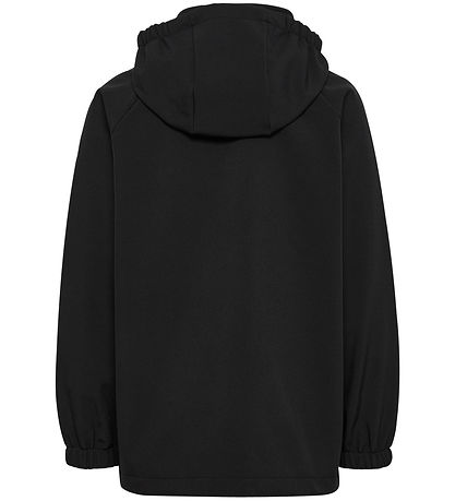 Hummel Softshell Jakke - hmlJR Loose Softshell Jacket - Sort