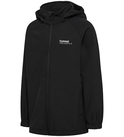 Hummel Softshell Jakke - hmlJR Loose Softshell Jacket - Sort