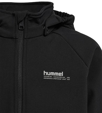 Hummel Softshell Jakke - hmlJR Loose Softshell Jacket - Sort