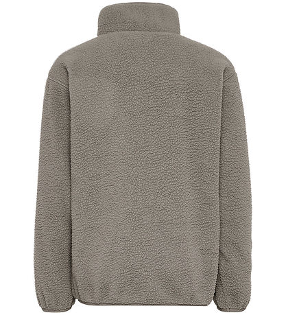 Hummel Fleecejakke - hmlJr Atlas Fleece Zip Jacket - Rock Ridge